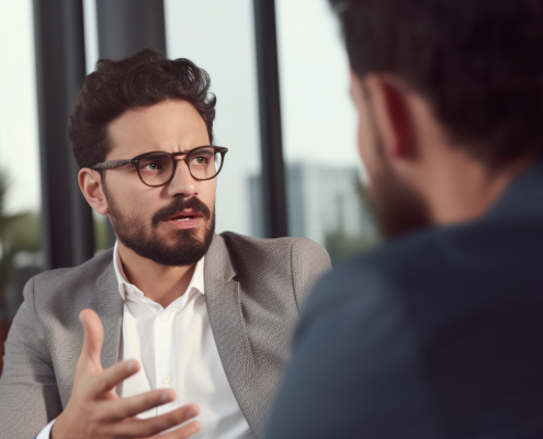 talking to the boss openly